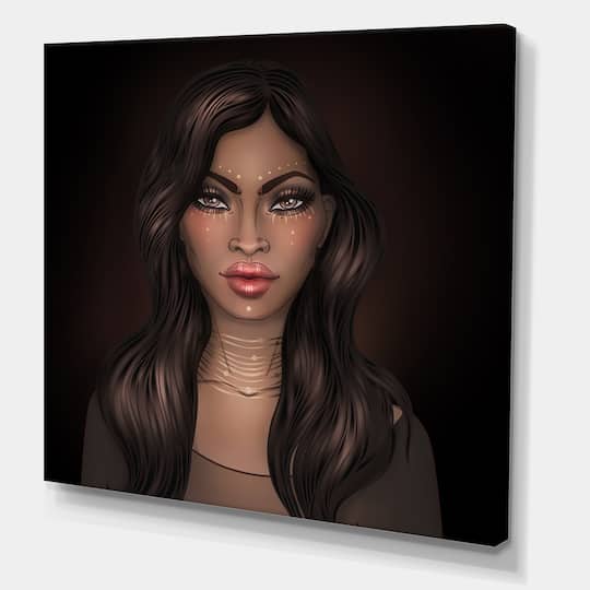Designart - Portrait of African American Woman IV